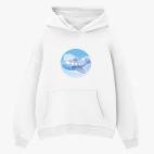 Толстовка худи оверсайз