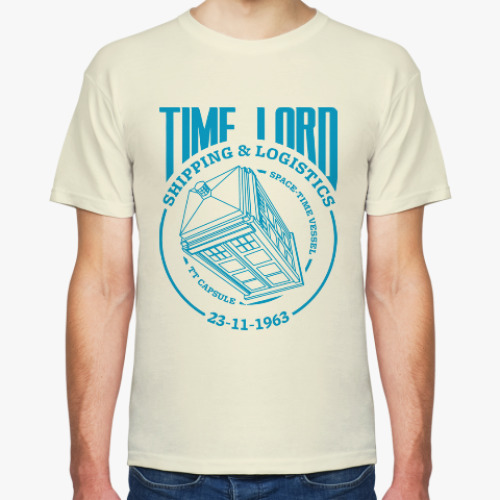Футболка с принтом Time Lord