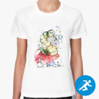 Женская спортивная футболка