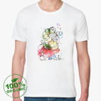 Мужская футболка органик