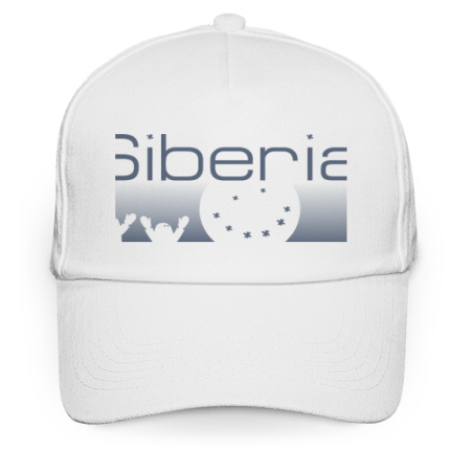 Кепка бейсболка с принтом Siberia