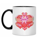 Кружка двухцветная