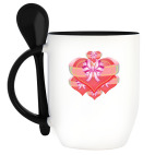 Кружка с ложкой