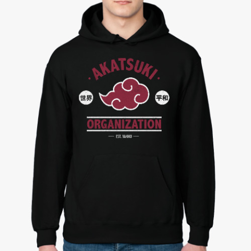 Толстовка худи с принтом Naruto Akatsuki Organization