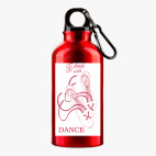 Металлическая бутылка 400 мл UV-DTF