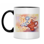 Кружка двухцветная