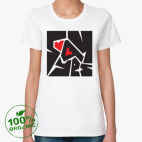 Женская футболка органик