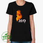 Женская футболка органик