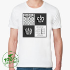 Мужская футболка органик