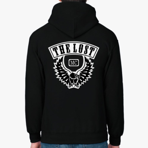 Толстовка худи с принтом GTA The Lost & Damned MC Eagle