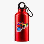 Металлическая бутылка 400 мл UV-DTF