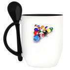 Кружка с ложкой