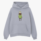 Толстовка худи оверсайз