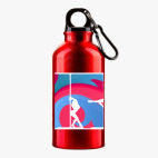 Металлическая бутылка 400 мл UV-DTF