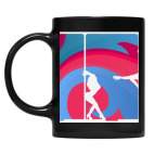 Кружка цветная UV-DTF