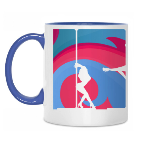 Кружка с принтом Exotic Pole Dance для любителей пилона