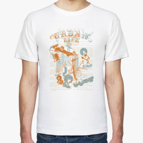 Футболка с принтом Urban life