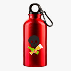 Металлическая бутылка 400 мл UV-DTF