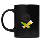 Кружка цветная UV-DTF