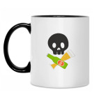 Кружка двухцветная