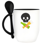 Кружка с ложкой