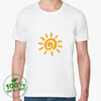 Мужская футболка органик