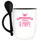 Кружка с ложкой