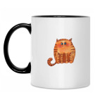 Кружка двухцветная