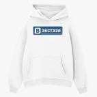 Толстовка худи оверсайз