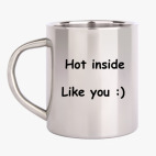 Кружка металлическая