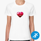 Женская спортивная футболка