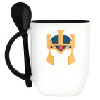 Кружка с ложкой