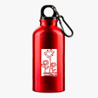 Металлическая бутылка 400 мл UV-DTF