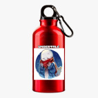 Металлическая бутылка 400 мл UV-DTF