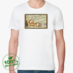 Мужская футболка органик