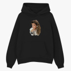 Толстовка худи оверсайз