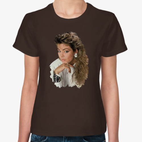 Женская футболка с принтом Sandra