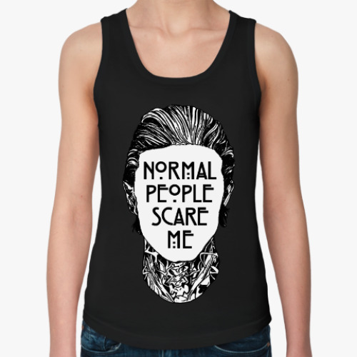 Женская майка с принтом Tate Langdon 2