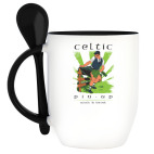 Кружка с ложкой