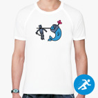 Мужская спортивная футболка