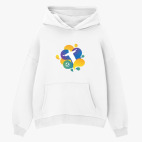 Толстовка худи оверсайз