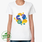 Женская футболка органик