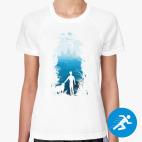 Женская спортивная футболка