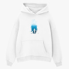 Толстовка худи оверсайз