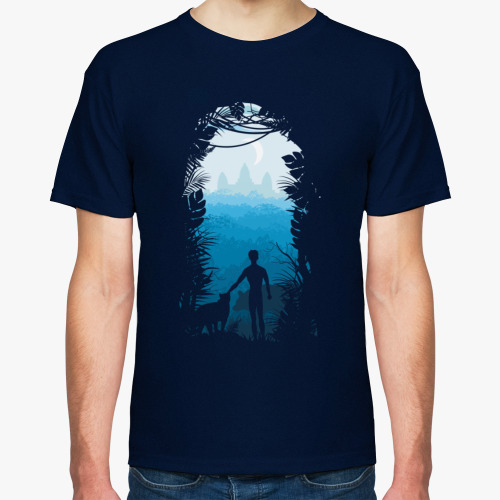 Футболка с принтом Mowgli