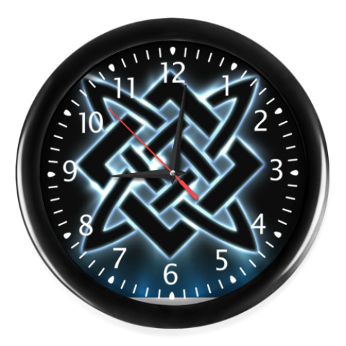 Часы с принтом Звезда Сварога