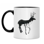 Кружка двухцветная