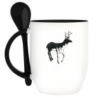 Кружка с ложкой