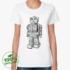 Женская футболка органик