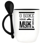 Кружка с ложкой